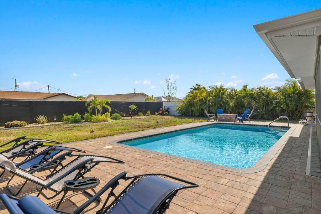 Villa Palm Haven! à Cape Coral Extérieur photo