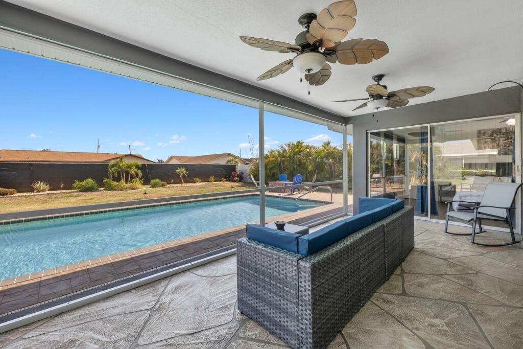 Villa Palm Haven! à Cape Coral Extérieur photo