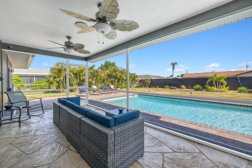 Villa Palm Haven! à Cape Coral Extérieur photo
