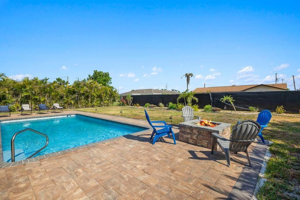 Villa Palm Haven! à Cape Coral Extérieur photo
